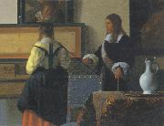 Jan Vermeer Johannes Vermeer (mk30) oil on canvas